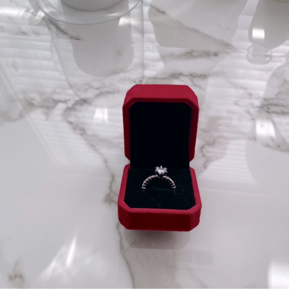 CRYSTAL RING | size 7